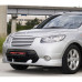 morris front lip aeroparts for hyundai santa fe cm